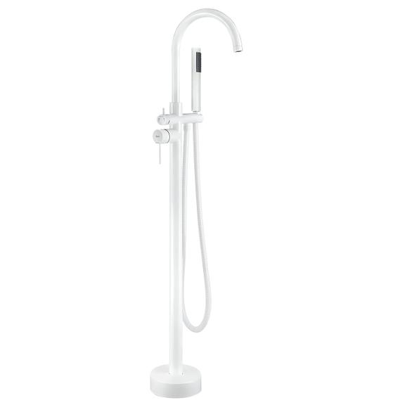 Βρύση μπανιέρας Rea Lungo Λευκό