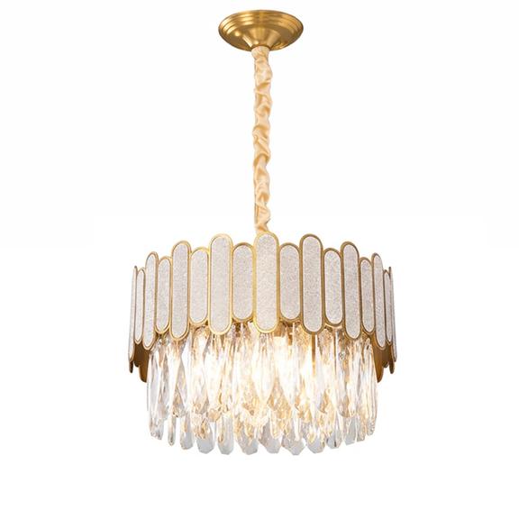 Люстра APP1746-4CP 40 cm Gold