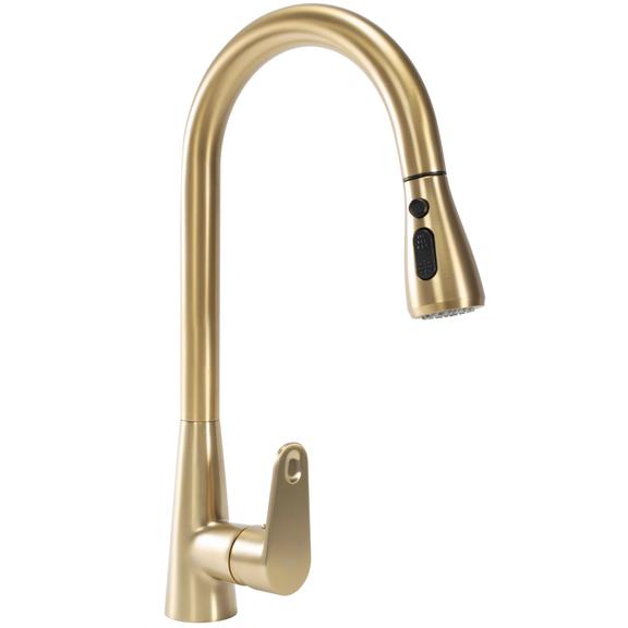 Robinet de cuisine Rea Mild brush gold