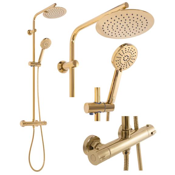 Shower set REA BLISS Gold