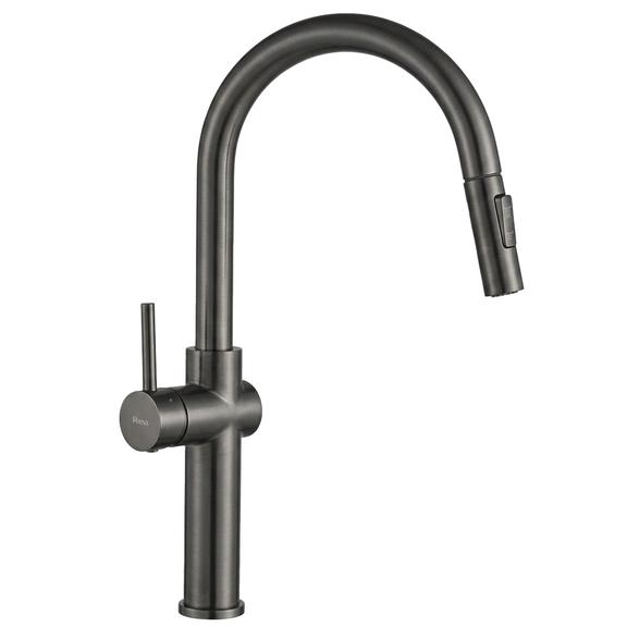 Robinet de cuisine Rea Fresh High Gold Brush