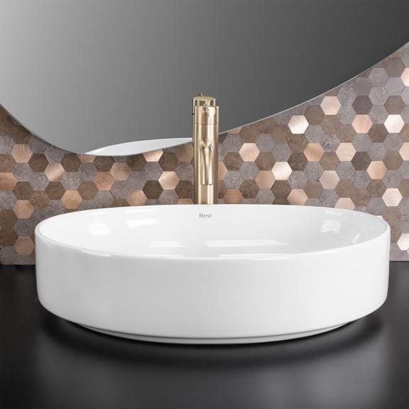 Umywalka nablatowa Rea SABINA 50