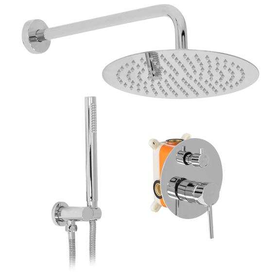 REA Lungo dušas komplekts ar paslēptu hromu + BOX