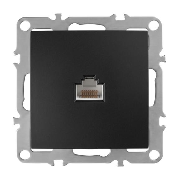 Gniazdo RJ45 OSTE JNH010-S Czarne