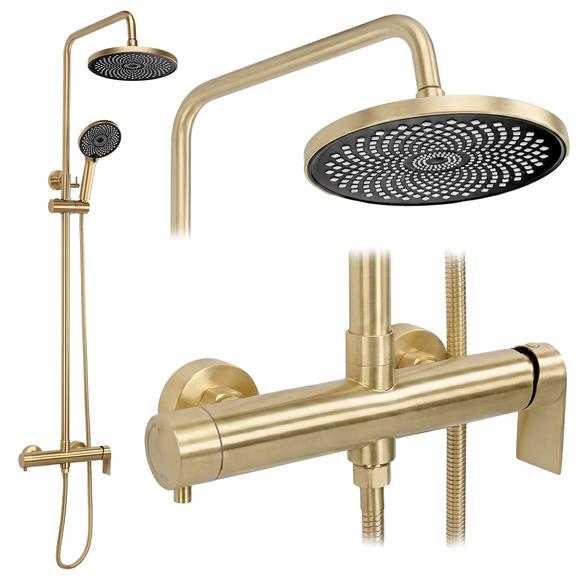 Dušas komplekts Rea Hunter Brush Gold