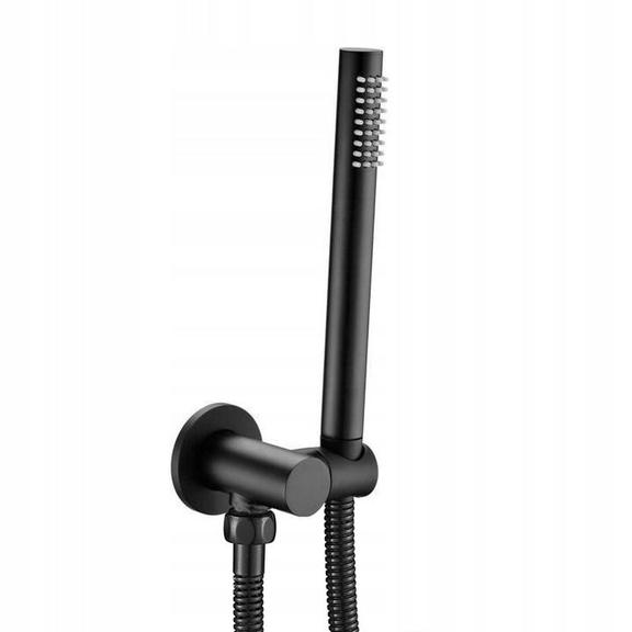 Rea Lungo Black + Box Slēptais vannas maisītājs