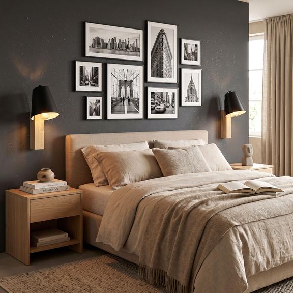 LAMPA KINKIET LOFT APP1279-1W BLACK