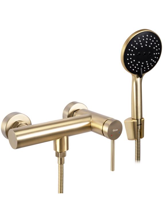 Robinet de douche REA FOSS  Brush Gold