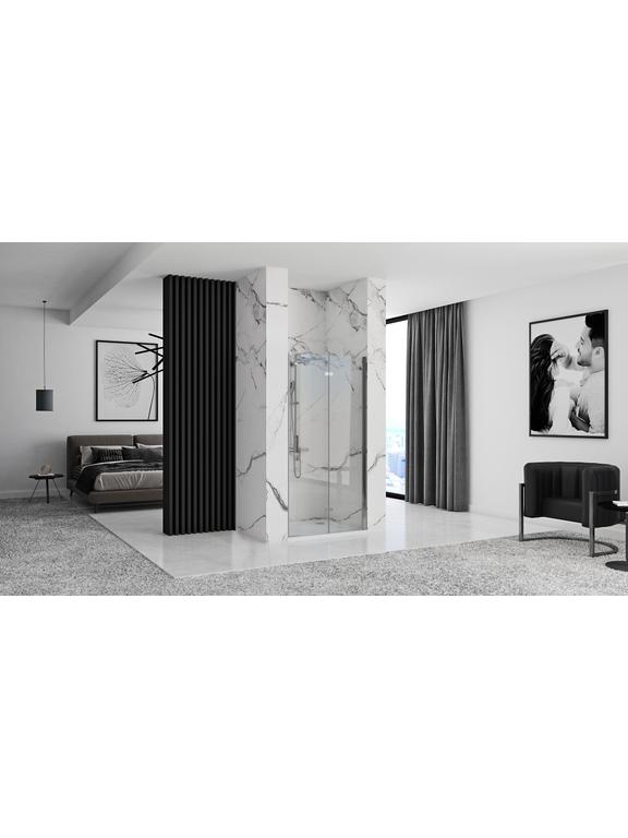 Porte de douche Rea Molier Chrome + profilé 90