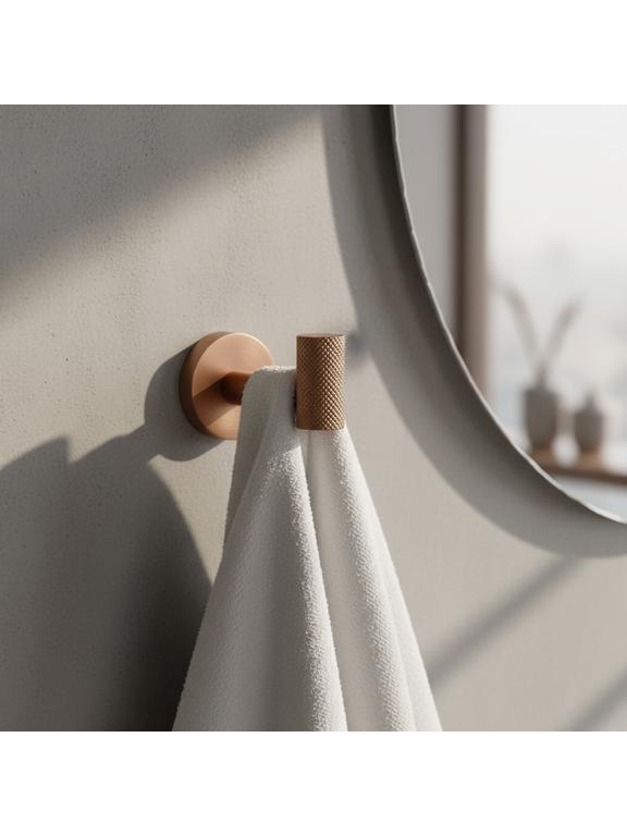 Wieszak łazienkowy 5705 Galo Miedź Szczotkowana