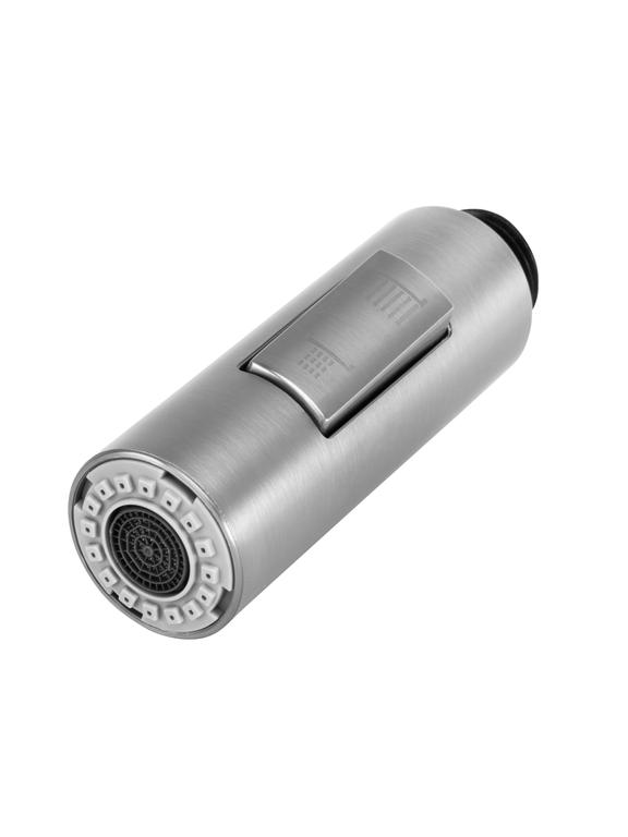 Gaisa izplūdes caurule ar aeratoru virtuves jaucējkrānam REA Fresh Brush Steel