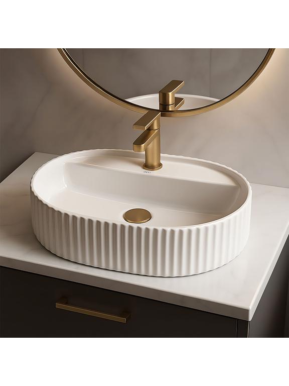 Umywalka nablatowa Rea Marcela 50