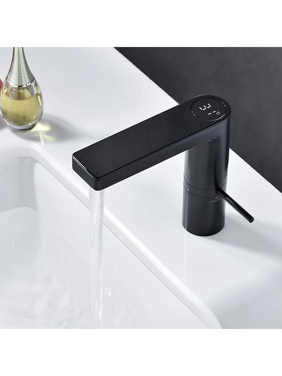 Baterie pentru baie Rea Amar LCD Black low