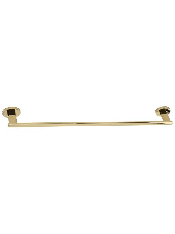 Cabide de banheiro de braço único Ouro 322187A TIL