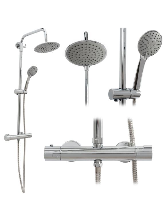 Sprchový set s termostatem CALANI DAYTON CHROME
