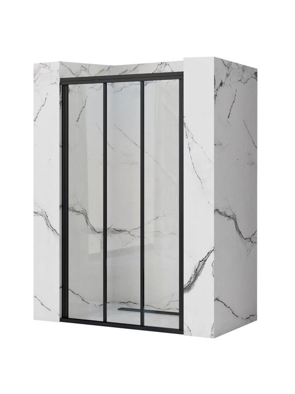 Porte de douche Rea Alex Black 90