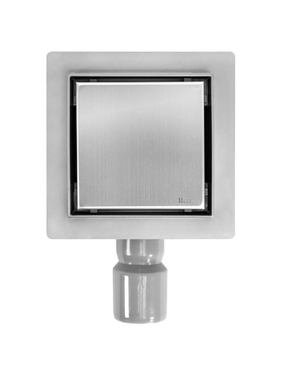 Linijski odtok REA NEO Nickel Brush 12x12