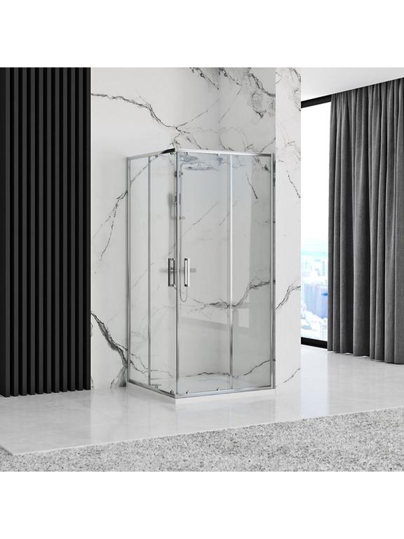 Cabine de duche Rea Punto 90x90 Cromo