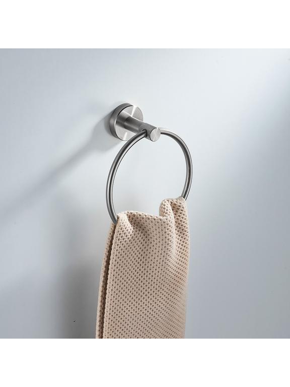Badkamerhanger Ring 6610 Modern Brush Nickel