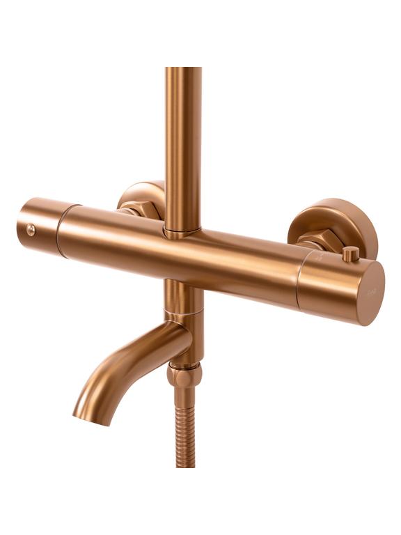Sprchový set s termostatem REA LUNGO Copper Brush