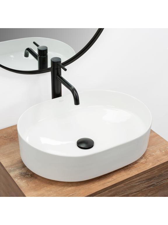 Lavoar ceramic pentru blat Rea Nadia 50