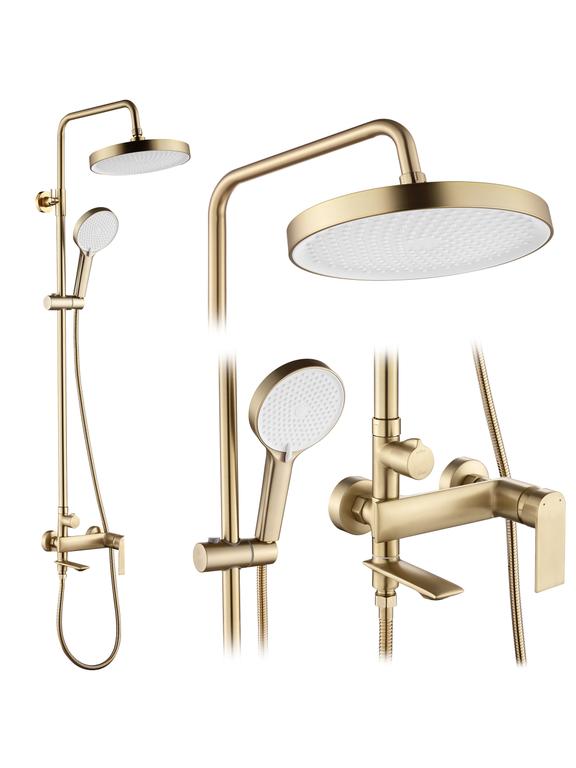 REA Veneta Brush Gold dušas komplekts