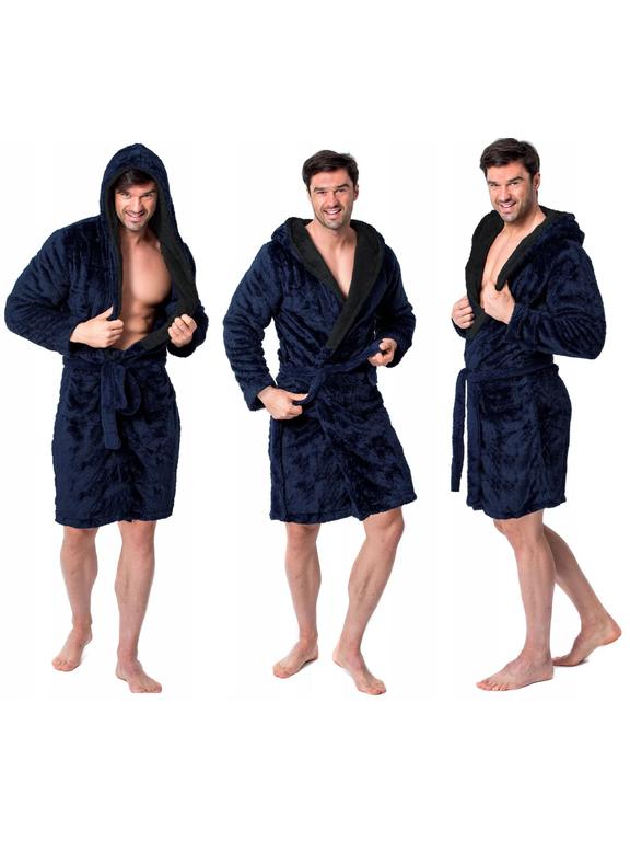 Vīriešu peldmēteļi Jordan Navy Black M