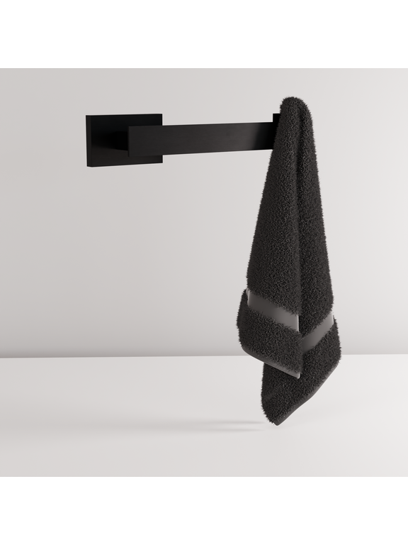 Wieszak łazienkowy 209 OSTE Czarny