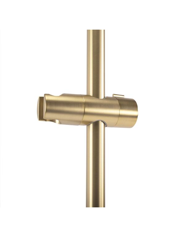 soporte para ducha de mano 01 brush gold