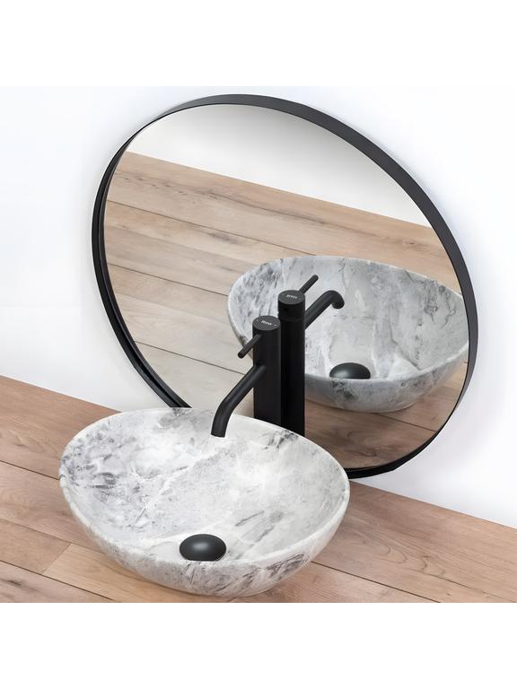 Umywalka nablatowa Rea Sofia Stone