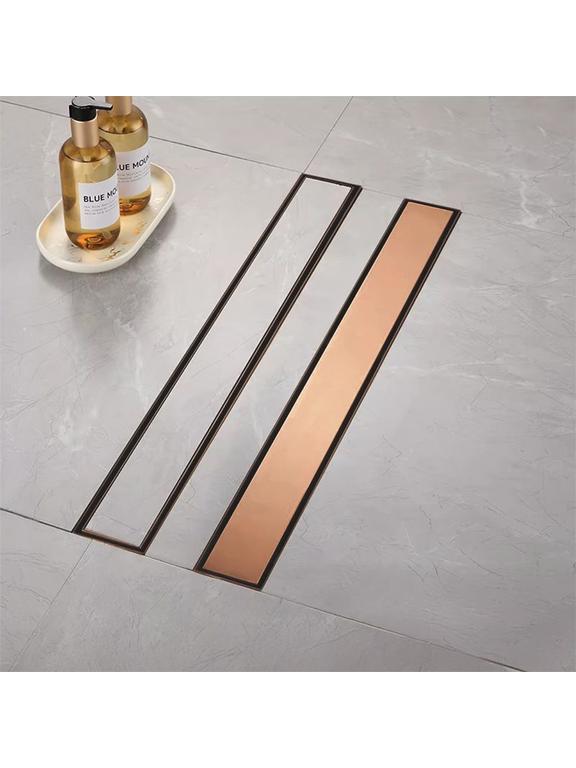 Odtokový žlab Rea Neox brush copper 50