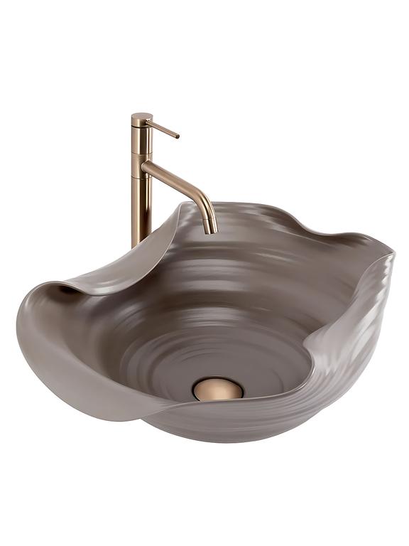 Umywalka nablatowa Rea HM-66TB Handmade ART