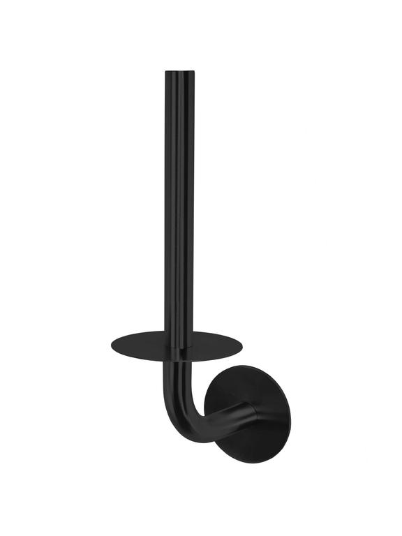 Suport hârtie igienică BLACK 322220A DUO