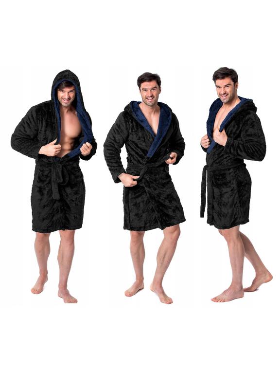 Vīriešu peldmēteļi Jordan Black Navy M
