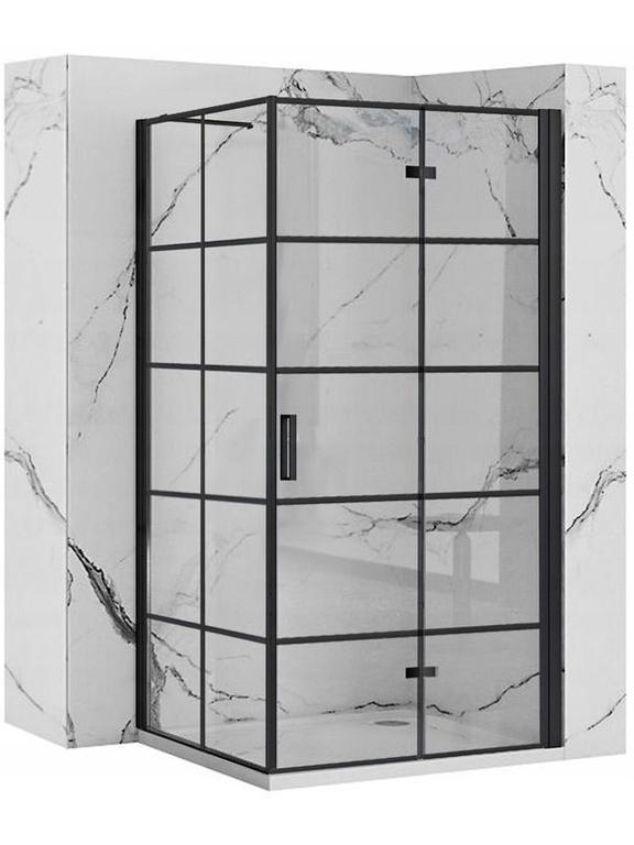 Cabina doccia Rea Molier Black 110x90