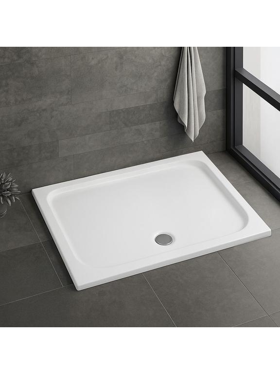 Plato de ducha Rea Belmond White 90x120