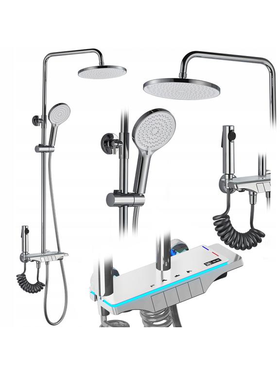 Tuš set REA Savio Led Chrome