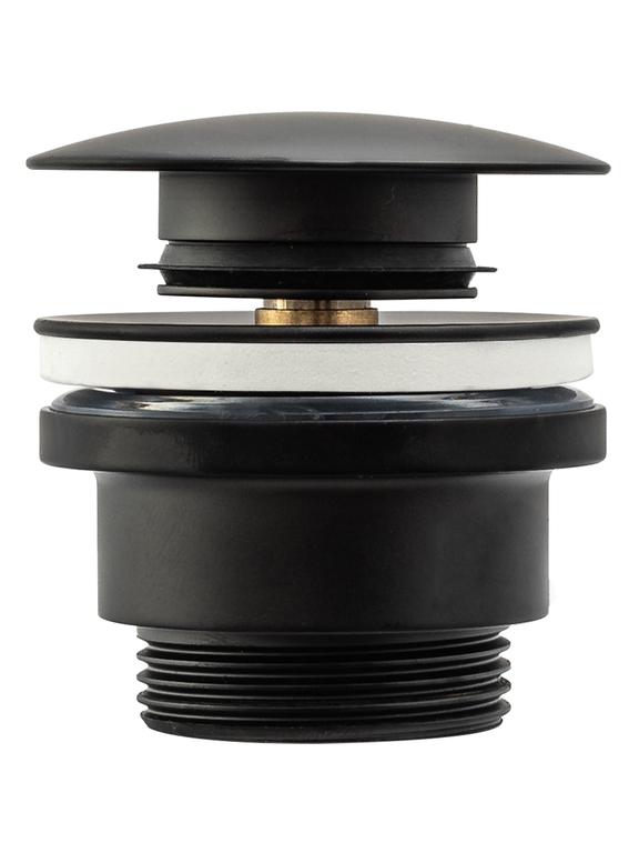 Bonde de lavabo universel clic-clac Rea Black