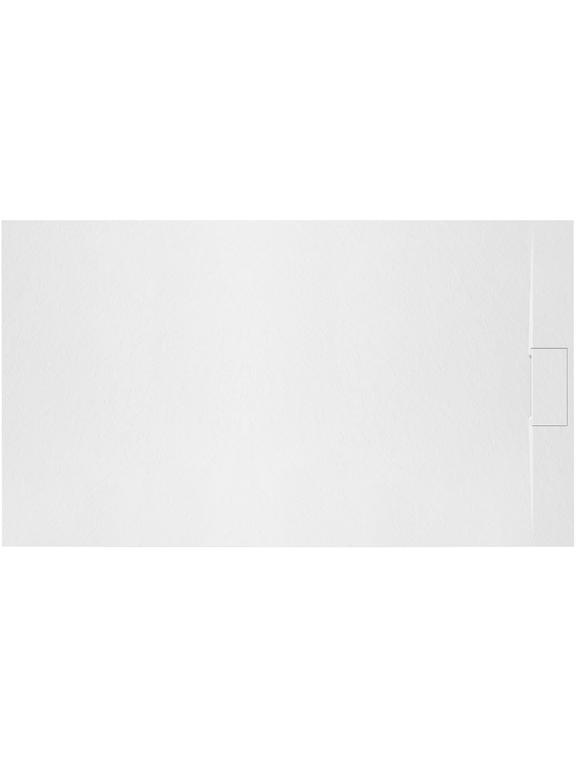 Plato de ducha Bazalt White 80x120