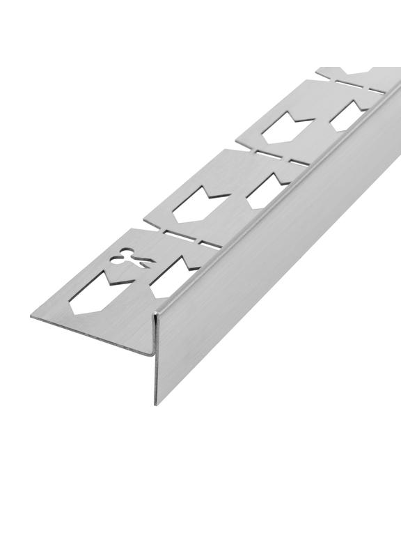 Listwa spadkowa brodzikowa 100cm Brush nickel