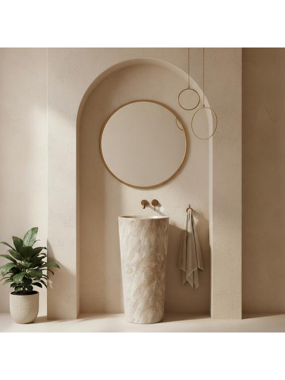 Wieszak łazienkowy Tomi 5805 Miedź Szczotkowana