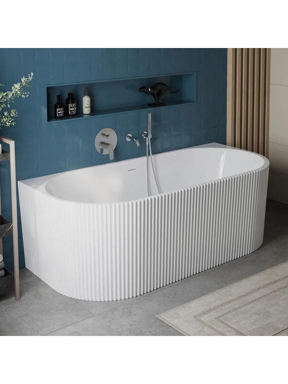 Ακρυλική Επιτοίχια Μπανιέρα VENETA 170cm