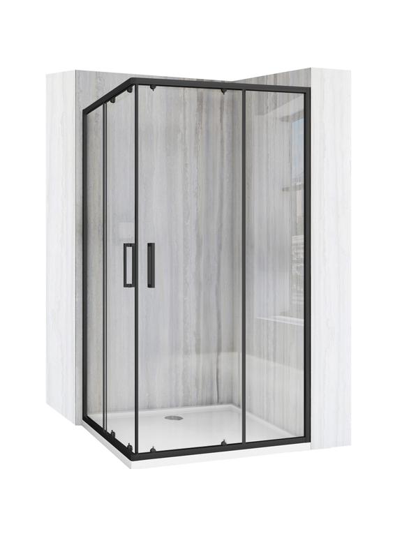 Cabina doccia Rea City 80x100 Black