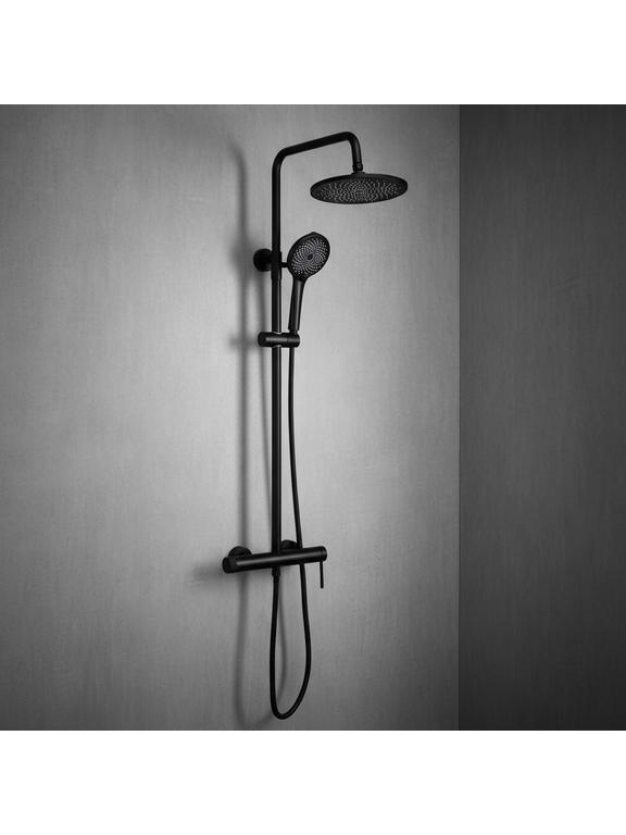 Conjunto de ducha Rea Foss Clif Black