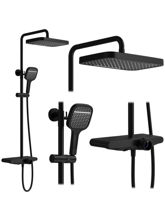 Sprchový set REA Bari Black