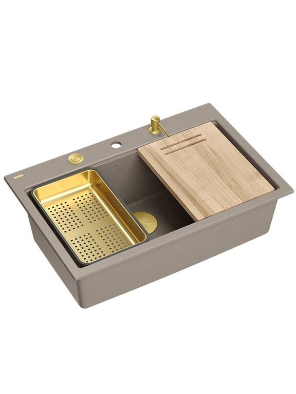 Pia de granito bege MARC 110 WORKSTATION