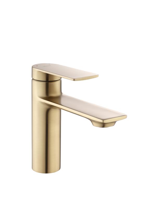Смесител за мивка REA Storm GOLD BRUSH Low