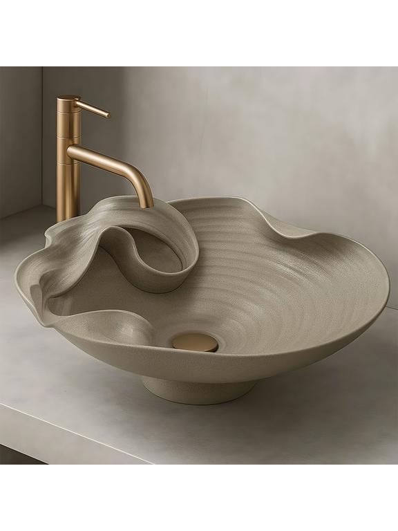 Umywalka nablatowa Rea HM-12 Handmade ART