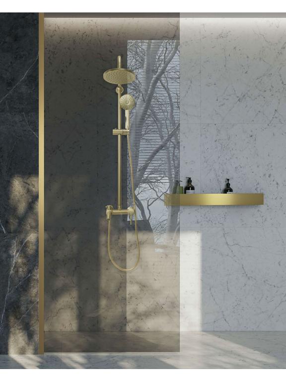 Kúpeľňová polica SF04 60cm gold brush