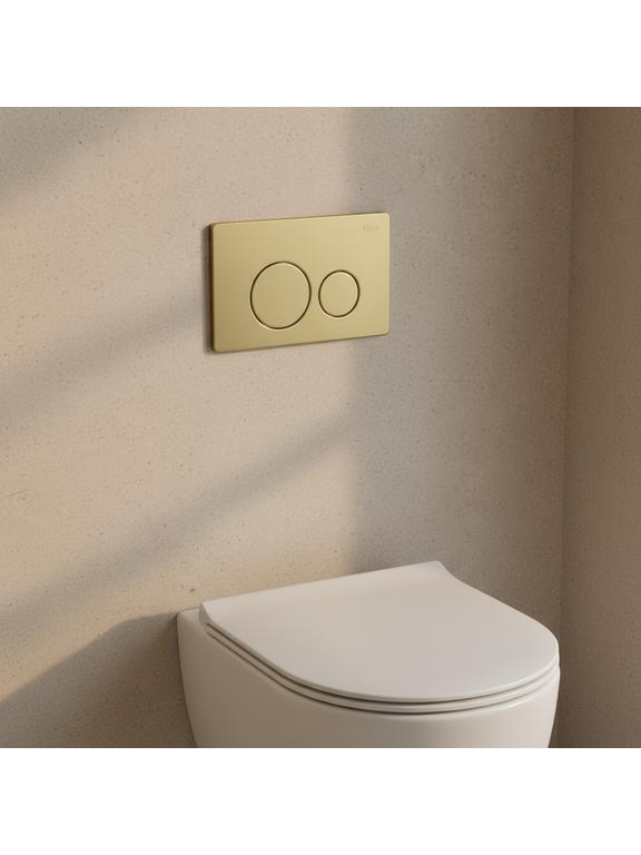 Clapeta pentru rezervor incastrat Rea I K011A-Q Gold Brush